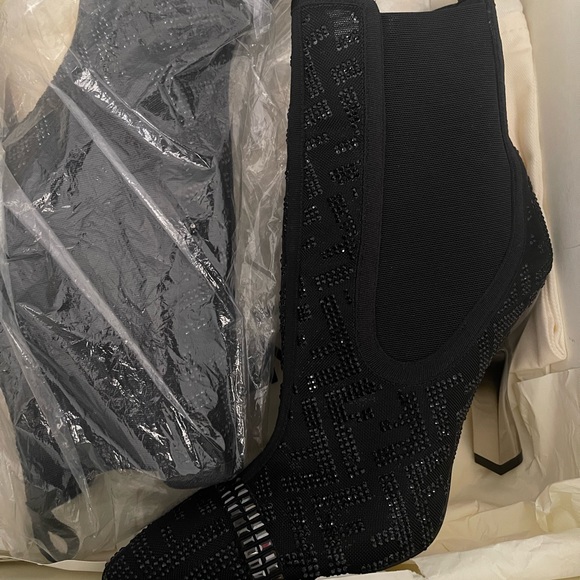 Black Fendi boots